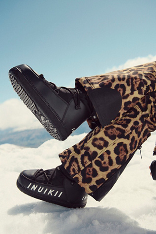 Mountain High Snow Boots By Inuikii At Free People In Black, Size: EU 39