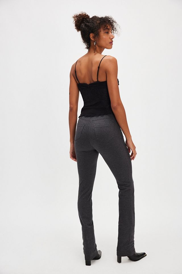 Norma Kamali High Waist Bootcut Pants #1