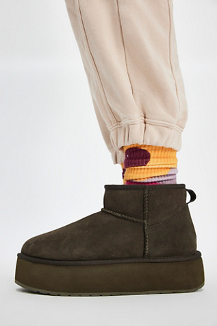 EMU Stinger Micro Platform Boots by EMU Australia at Free People in Green, Size: US 6