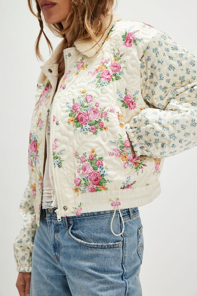 For Love & Lemons Marlee Cropped Puffer #2