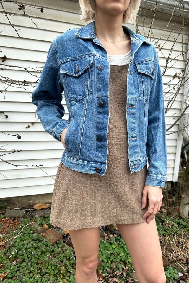 Vintage Biker Patched Denim Jacket Selected by Grievous Angel Vintage #2