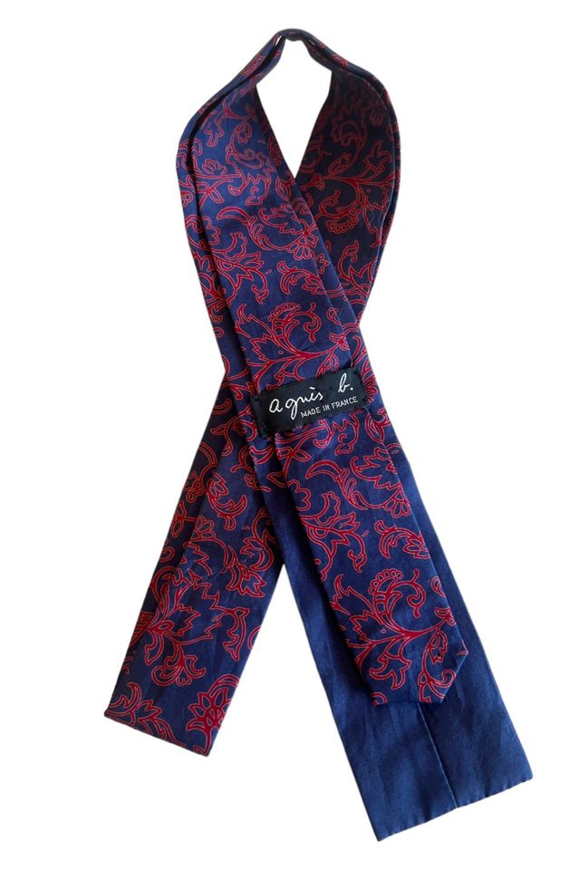 Vintage Y2K Agnès b. Cotton Tie Selected by Personal Choice #1