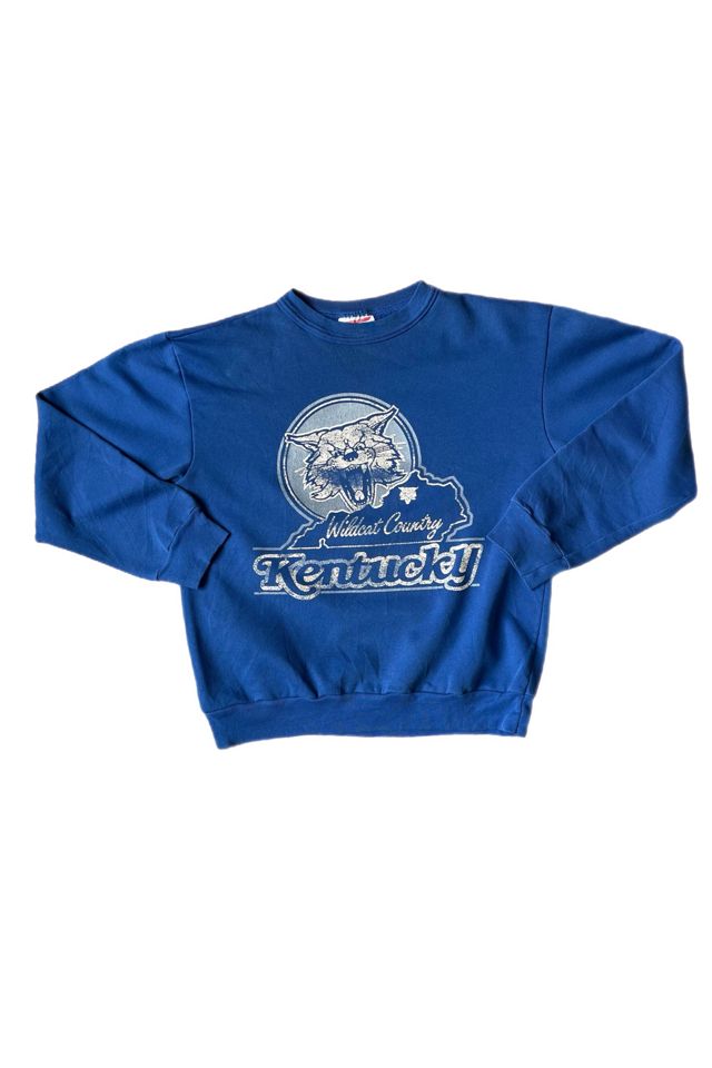 1990's Kentucky Wildcats Sweatshirt Selected By Villains Vintage