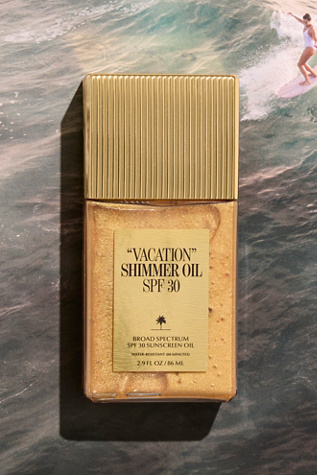 Vacation Shimmer Oil SPF 30 at Free People, One