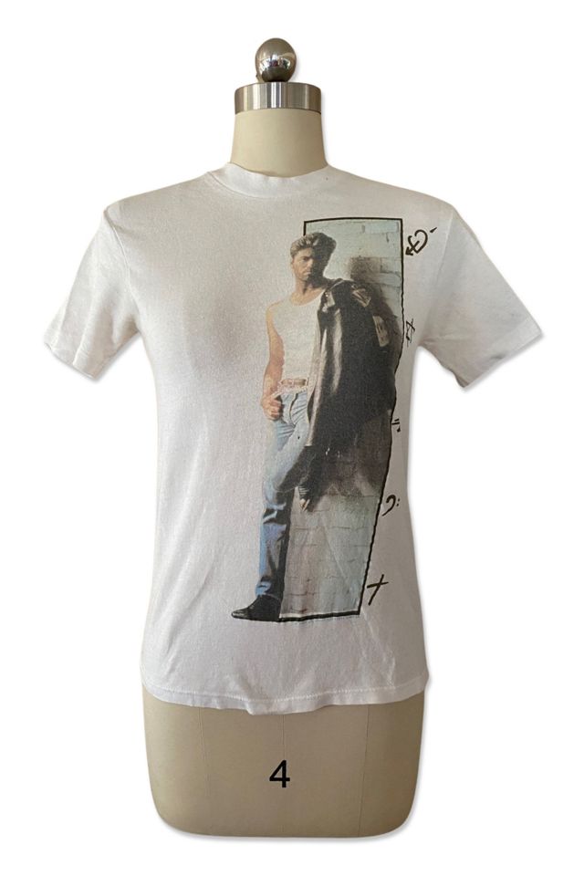 1988 George Michael Faith Tour T shirt Selected By Ritual Vintage