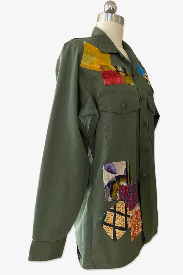 Vintage Patchwork Army Jacket Selected By Ritual Vintage #1