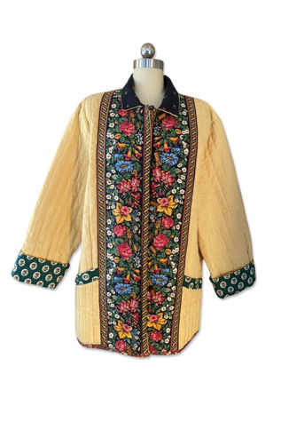 1970s Patchwork Quilted Chore Jacket Selected By Ritual Vintage
