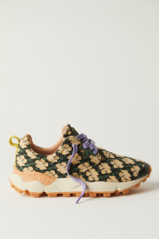 Flower Mountain Pampas Men’s Sneakers FM03004 Size 8, EU 39 PAMPAS Uomo - Sneakers in Tessuto - Nero main image 3