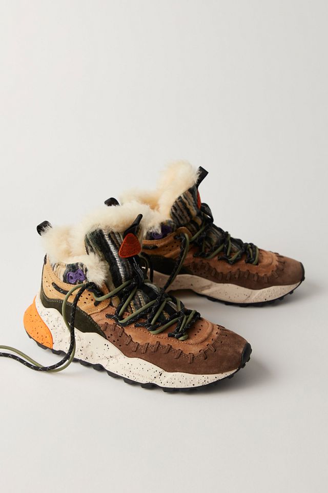 Mori Mid Shearling Sneakers #1