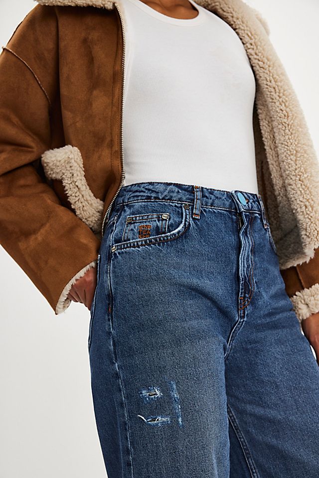 OneTeaspoon Love Machines Super Wide-Leg Jeans | Free People OneTeaspoon Love Machines Super Wide-Leg Jeans | Free People