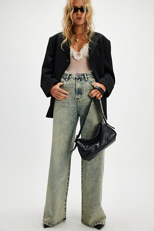 OneTeaspoon Love Machines Super Wide-Leg Jeans