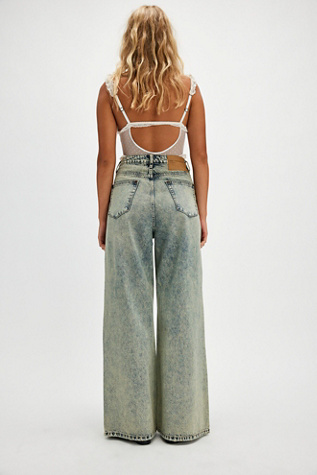 OneTeaspoon Love Machines Super Wide-Leg Jeans