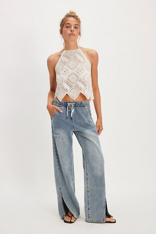 OneTeaspoon Roadhouse Wide-Leg Jeans