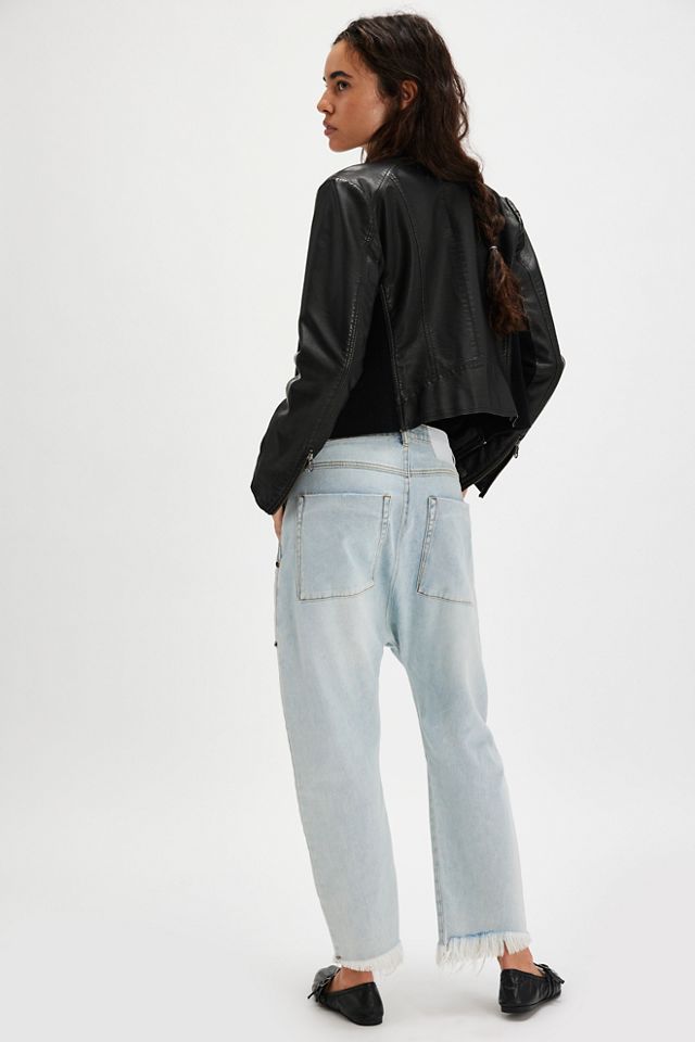 Free People Studded Boyfriend Jeans! hotsell