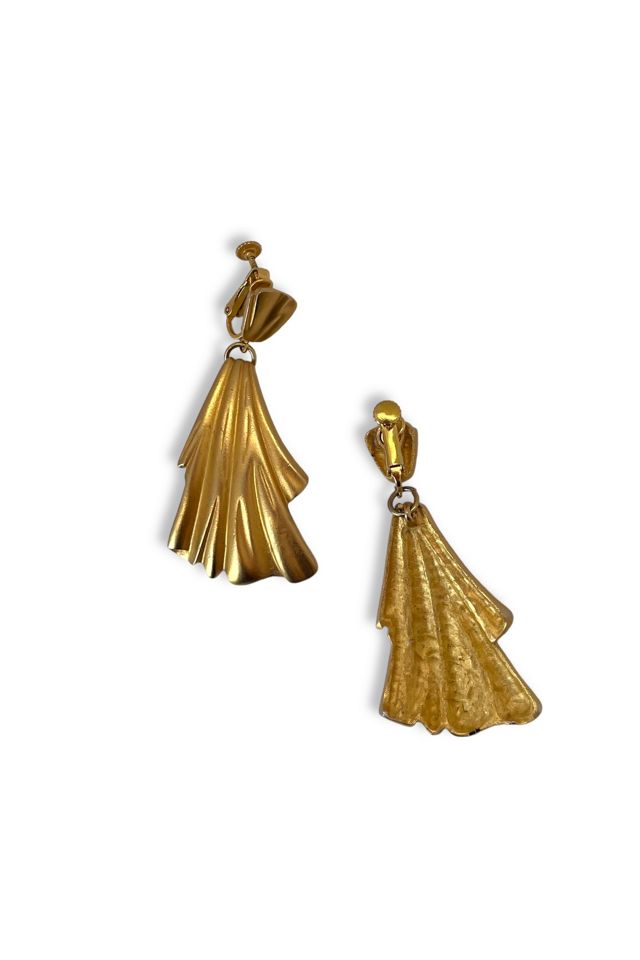 Mid-Century Trompe l’Oiel Tassel Earrings Selected by MARMALADE #3