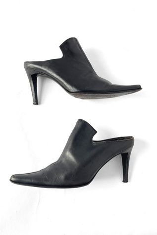 90s Minimalist Stiletto Mules Selected by MARMALADE