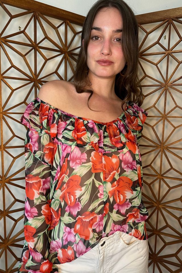 YILON MADE】Joli flower blouse （yilon Joli flower blouse）