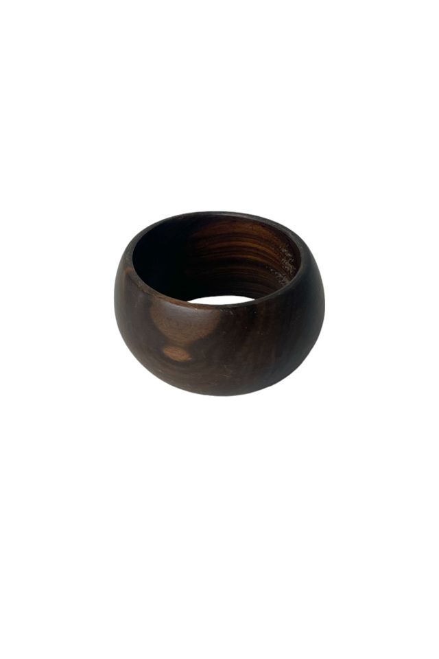 Vintage Chunky Wood Bracelet Selected By Ankh By Racquel #1