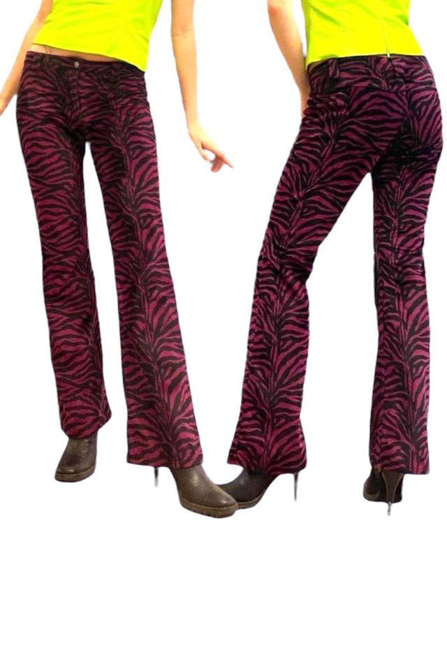 Vintage 1990s Serious Fuzzy Zebra Pants Selected by BusyLady Baca & The Goods #1