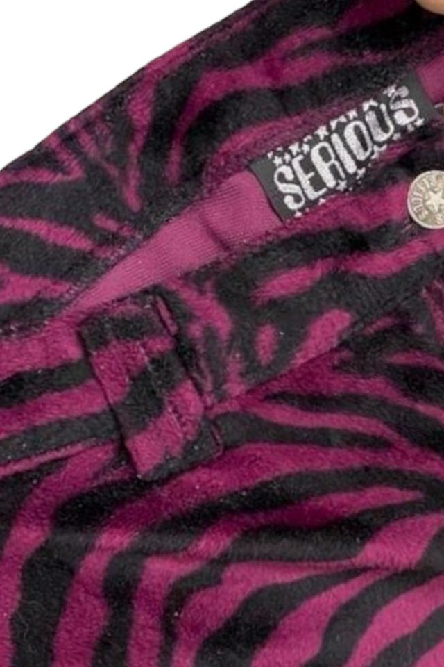 Vintage 1990s Serious Fuzzy Zebra Pants Selected by BusyLady Baca & The Goods #3