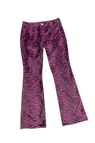 Vintage 1990s Serious Fuzzy Zebra Pants Selected by BusyLady Baca & The Goods