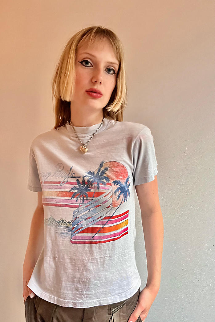 1970s Ocean Pacific Surfer T-shirt Selected by Gypsy Nation Vintage