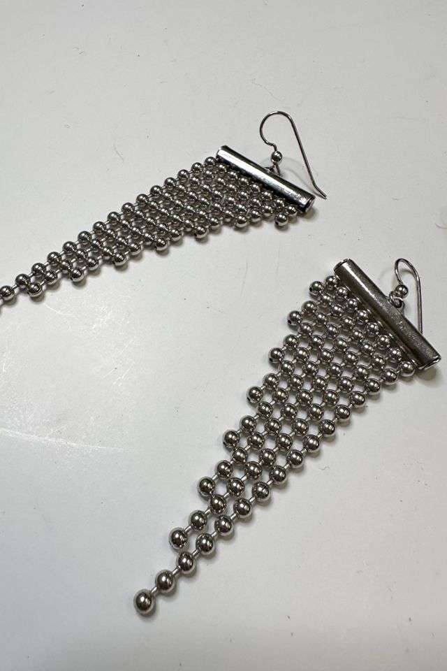 Vintage Descending Ball Chain Earrings Selected by Cherry #1