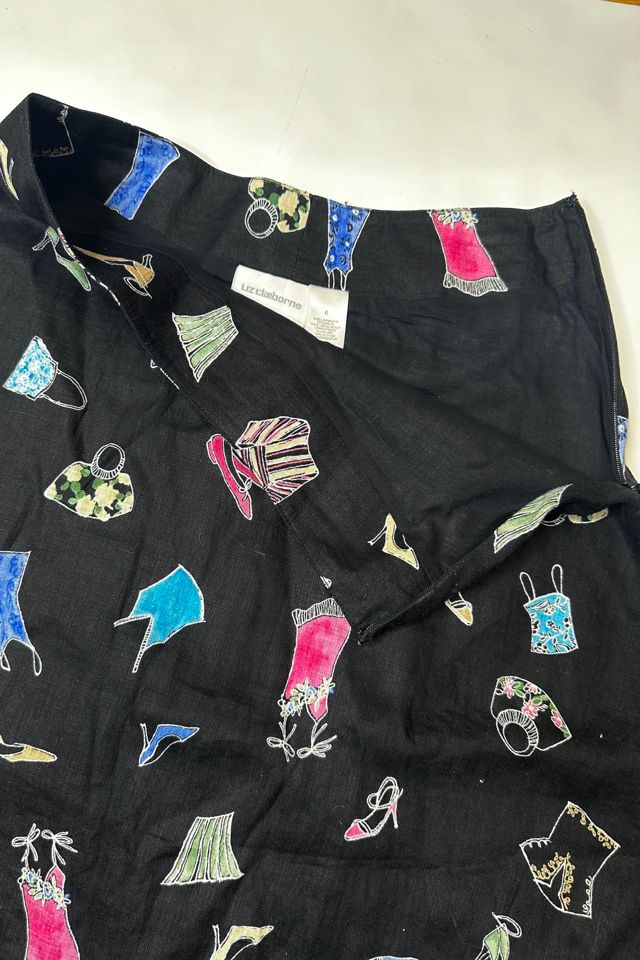 Vintage Y2K Clothing Print Skirt Selected by Cherry #2