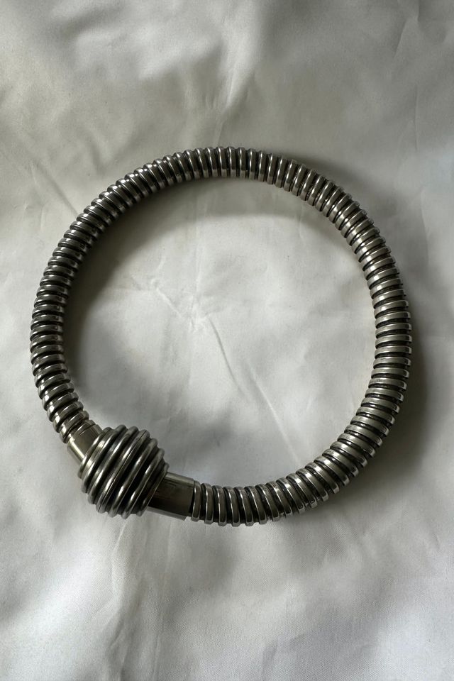 Vintage 1980s Industrial Coil Necklace Selected by Cherry #1