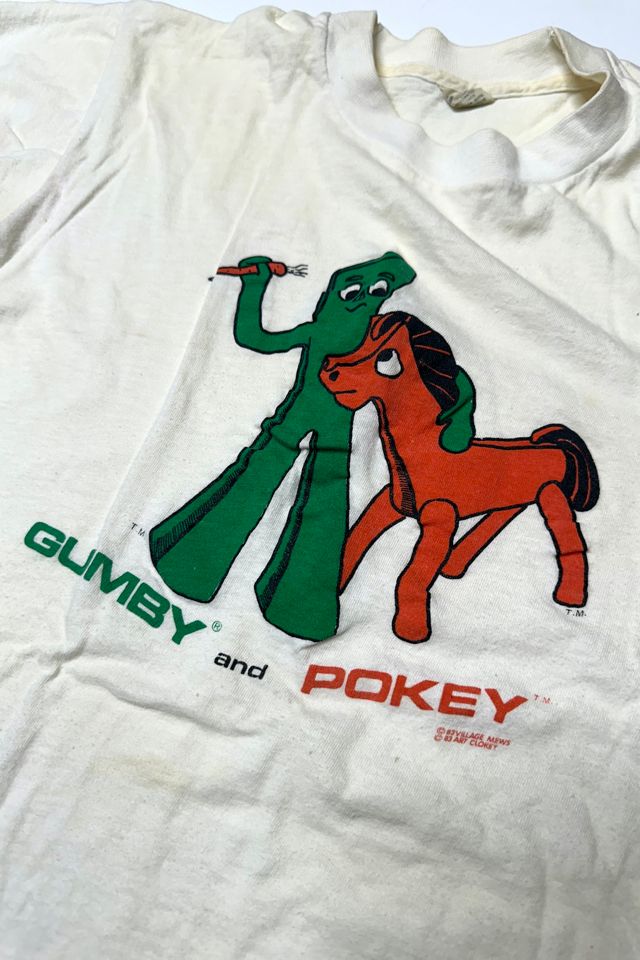 Vintage 1980s Gumby and Pokey Tee Selected by Cherry | Free People