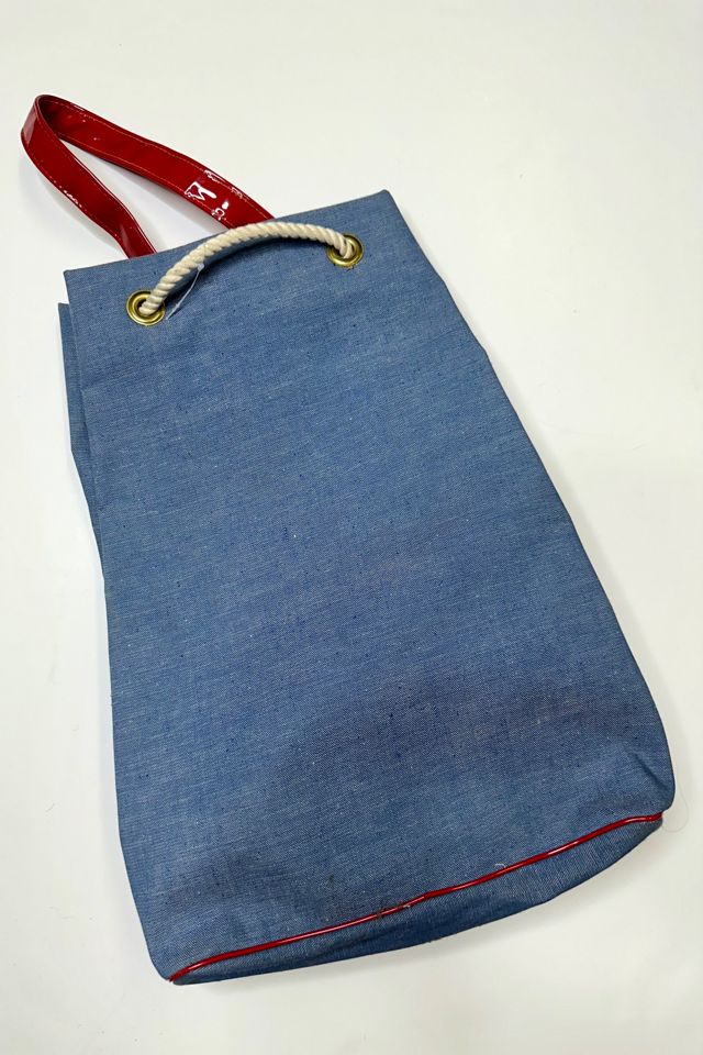 Vintage 1960s Mod Nautical Tote Selected by Cherry #2