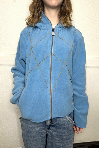Vintage Y2K Girbaud Fleece Track Jacket Selected by Cherry