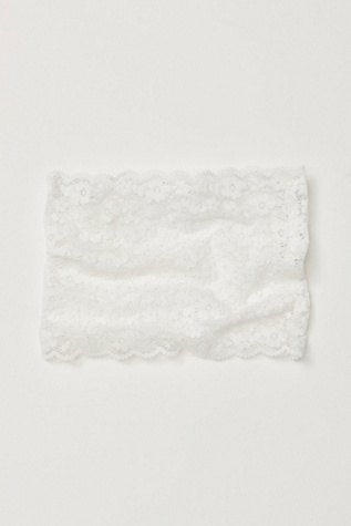 Summer Romance Soft Headband at Free People in White Lace