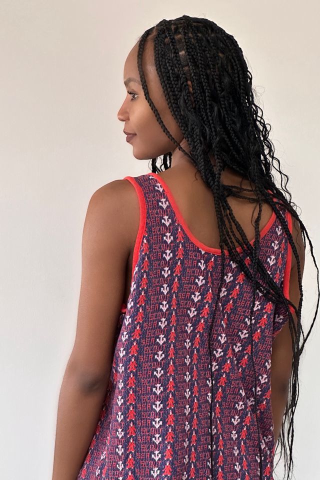 Vintage 1960's Sea Scout Nautical Knit Tank Top Selected By Afterlife Boutique #1