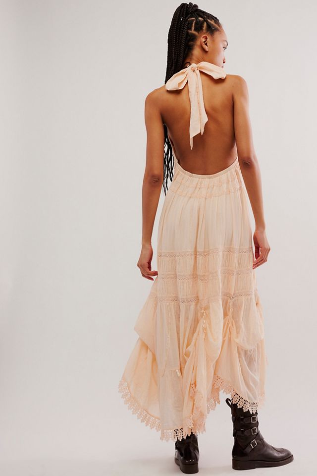 Sunflower Afternoon Bustle Midi Dress #1