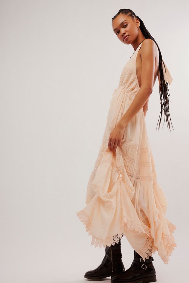 Sunflower Afternoon Bustle Midi Dress #3