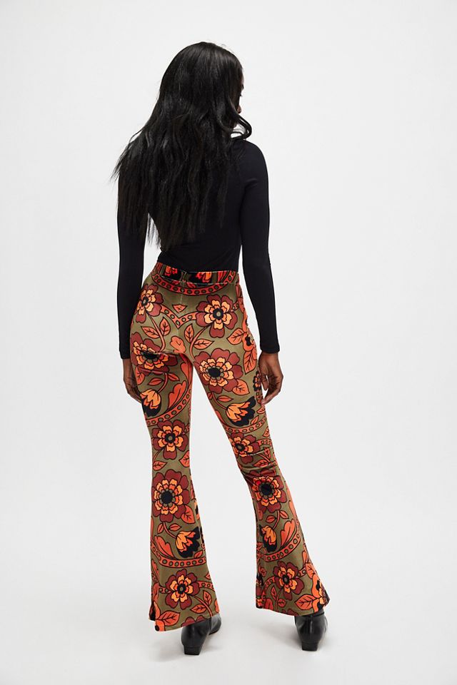Flare Street Classic Velvet Flare Pants #1