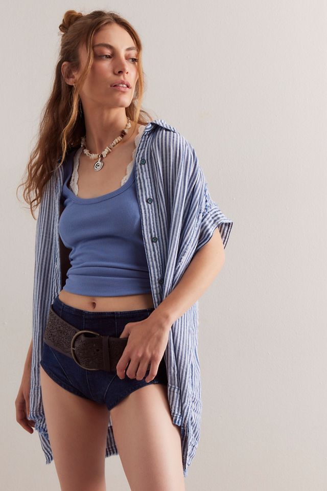 We The Free Sun Beams Indigo Shirt #2