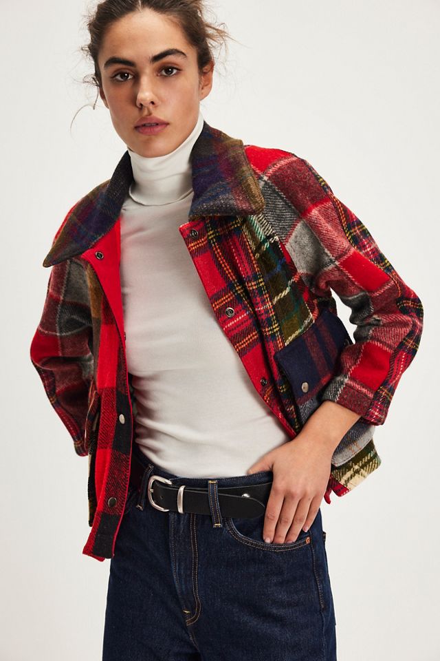 Carleen Mixed Plaid Laurel Swing Jacket #2