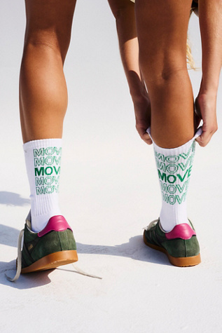 Movement Tagline Tall Tube Socks by Free People in White