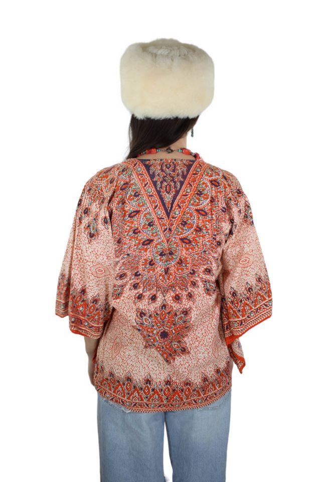 1970s Angel Sleeve Nomad Tunic Selected By Moons + Junes Vintage #2