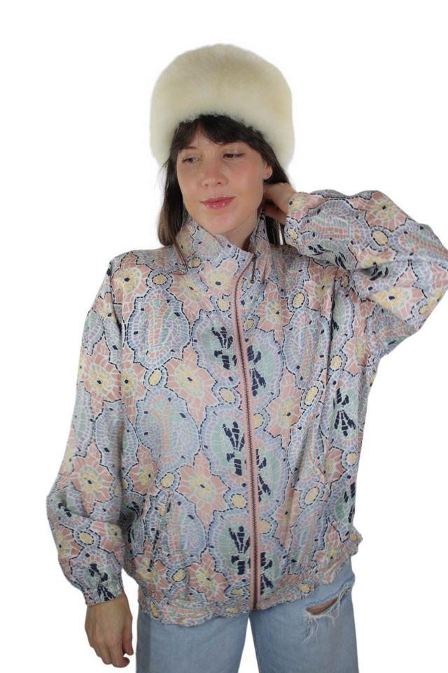 1980s Kaleidoscope Lightweight Silk Jacket Selected By Moons + Junes Vintage #1