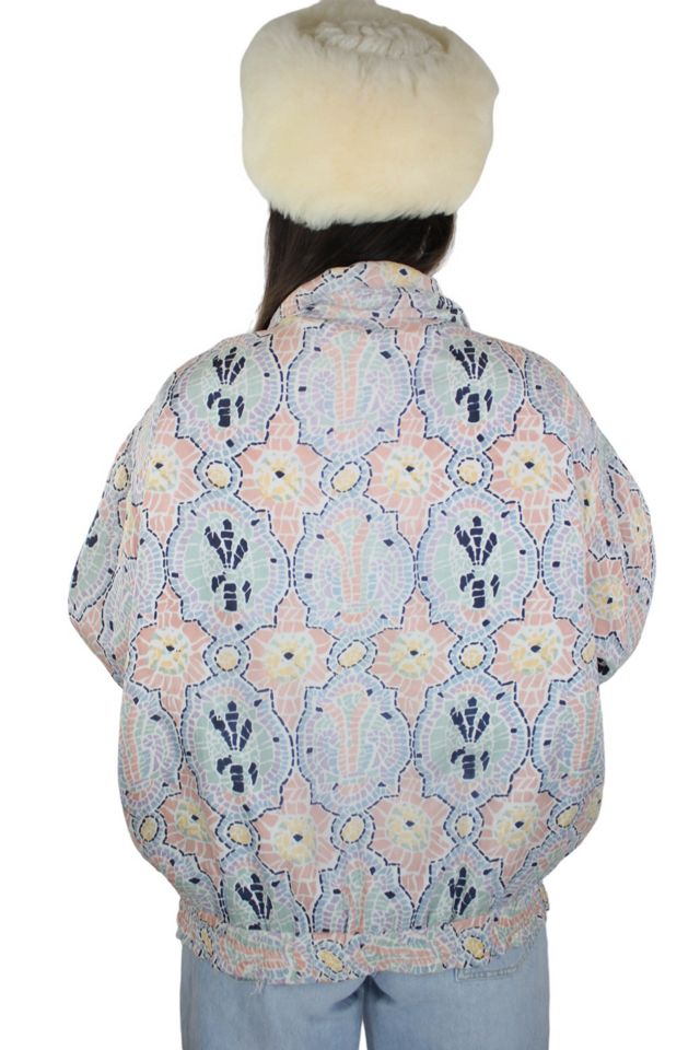 1980s Kaleidoscope Lightweight Silk Jacket Selected By Moons + Junes Vintage #3