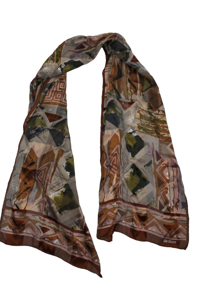 Silk Square Silk Scarf by Bill Blass main image 1