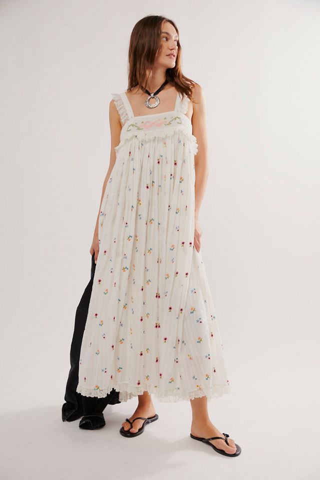 Starlight Babydoll Maxi Dress #3