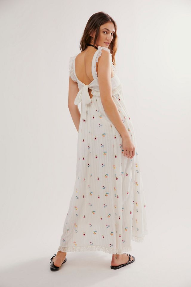 Starlight Babydoll Maxi Dress #4