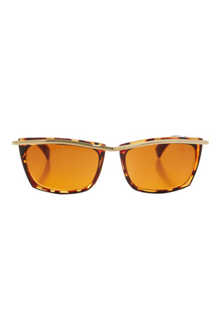 Vintage Weil Sunglasses Selected by Sunglass Museum at Free People in Brown