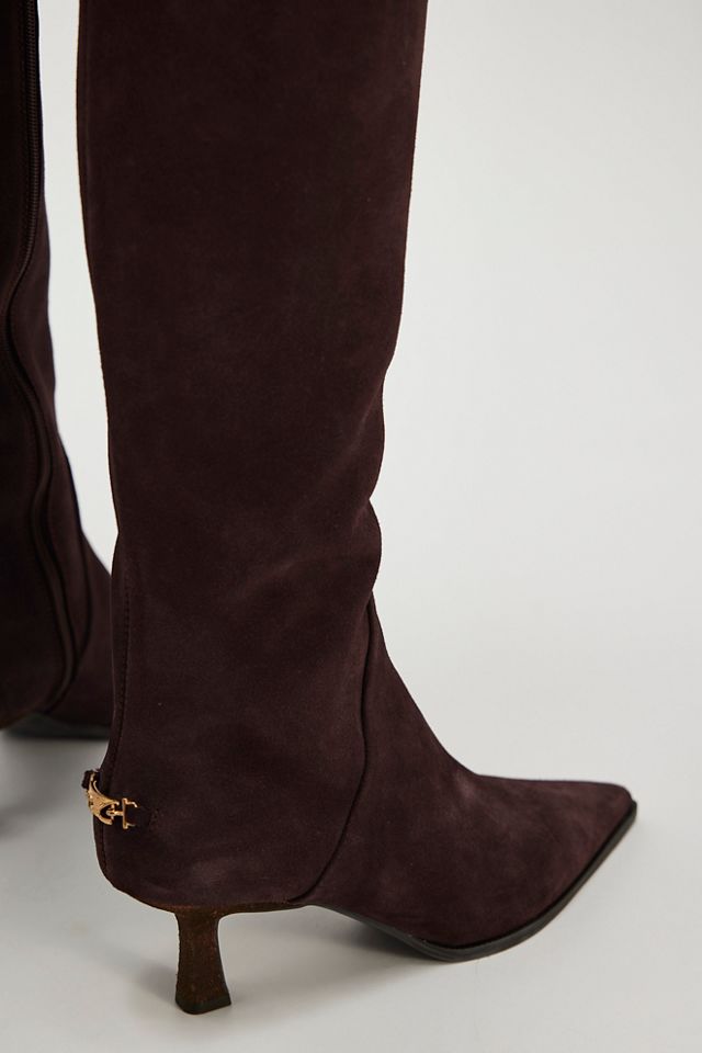 Yulia Tall Kitten Heel Boots #1