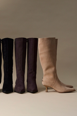 Yulia Tall Kitten Heel Boots