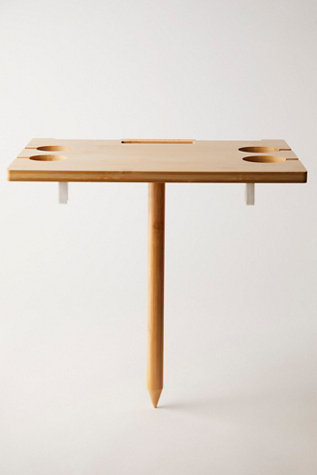 Portable Picnic Table by Sunnylife at Free People in Tan